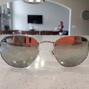 Ray ban hexagonal mirror sunglasses